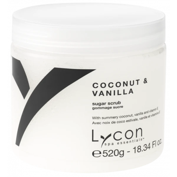 Lycon Sugar Scrub Coconut & Vanilla (520G)